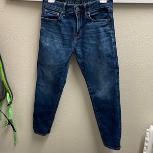 AE AirFlex + Athletic Fit Jeans, worn once 29x30